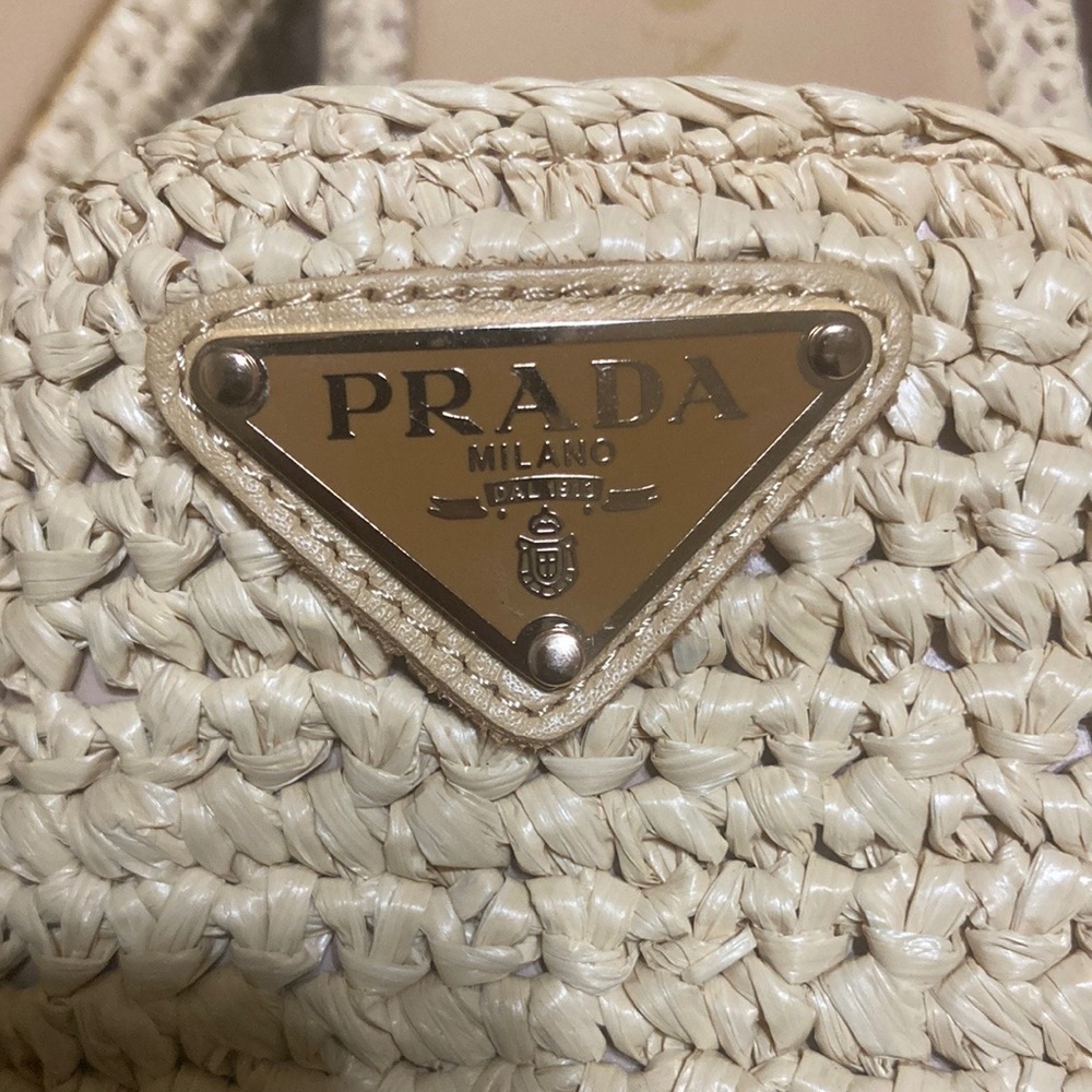 Prada beige crotchet slides - Picture 4 of 4